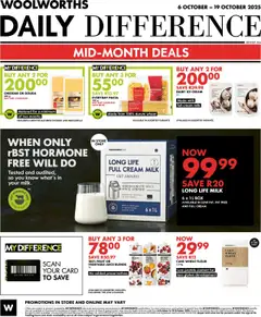 Woolworths specials catalogue – valid from 06.10.2025 | Page: 8 | Products: Box, Cream, Stock, Fruit