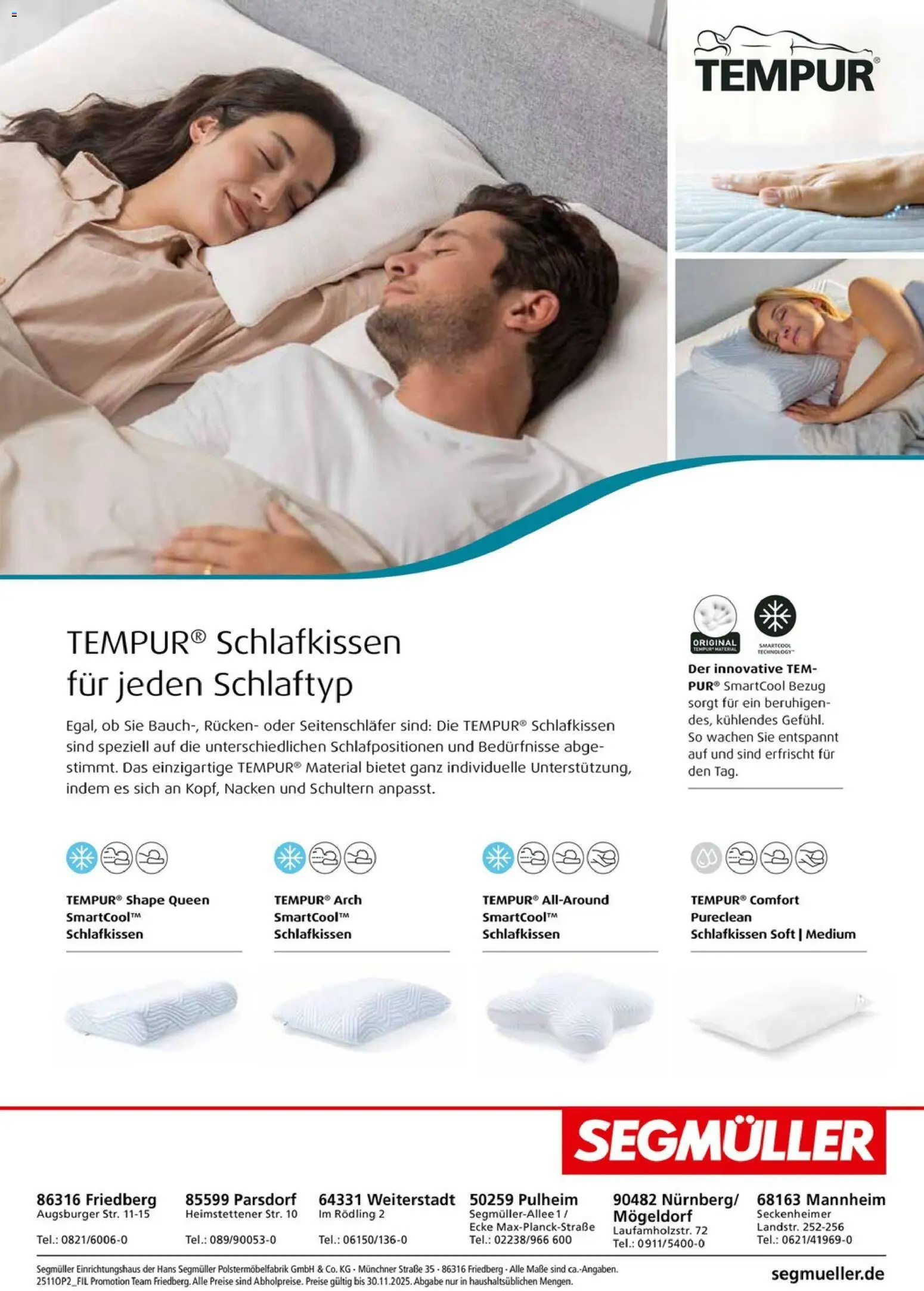 Segmüller Tempur – gültig ab 03.11.2025 | Seite: 4