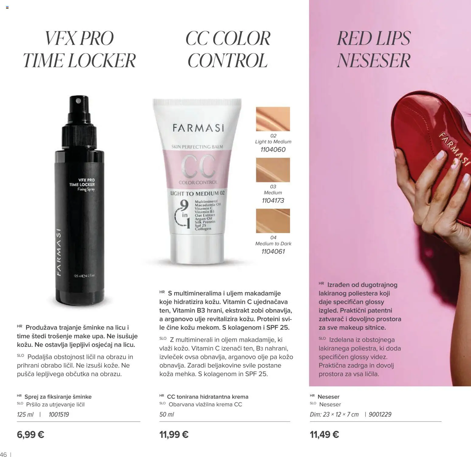 Farmasi katalog | vrijedi od 02.03.2026 | Stranica: 46 | Proizvodi: Ulje, Krema