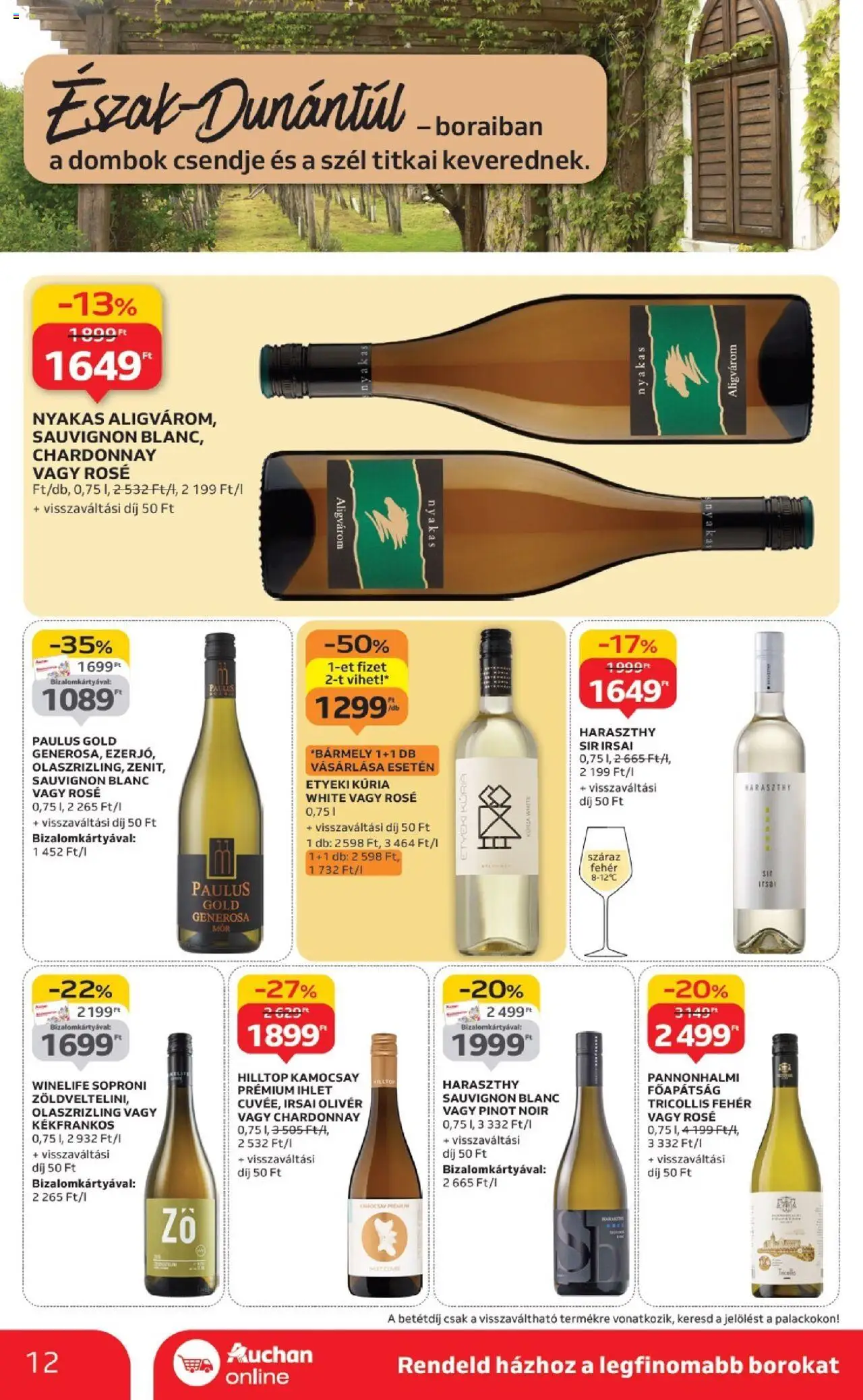 Auchan akciós ujság - amely érvényes a következő dátumtól: 02.10.2025 | Oldal: 12