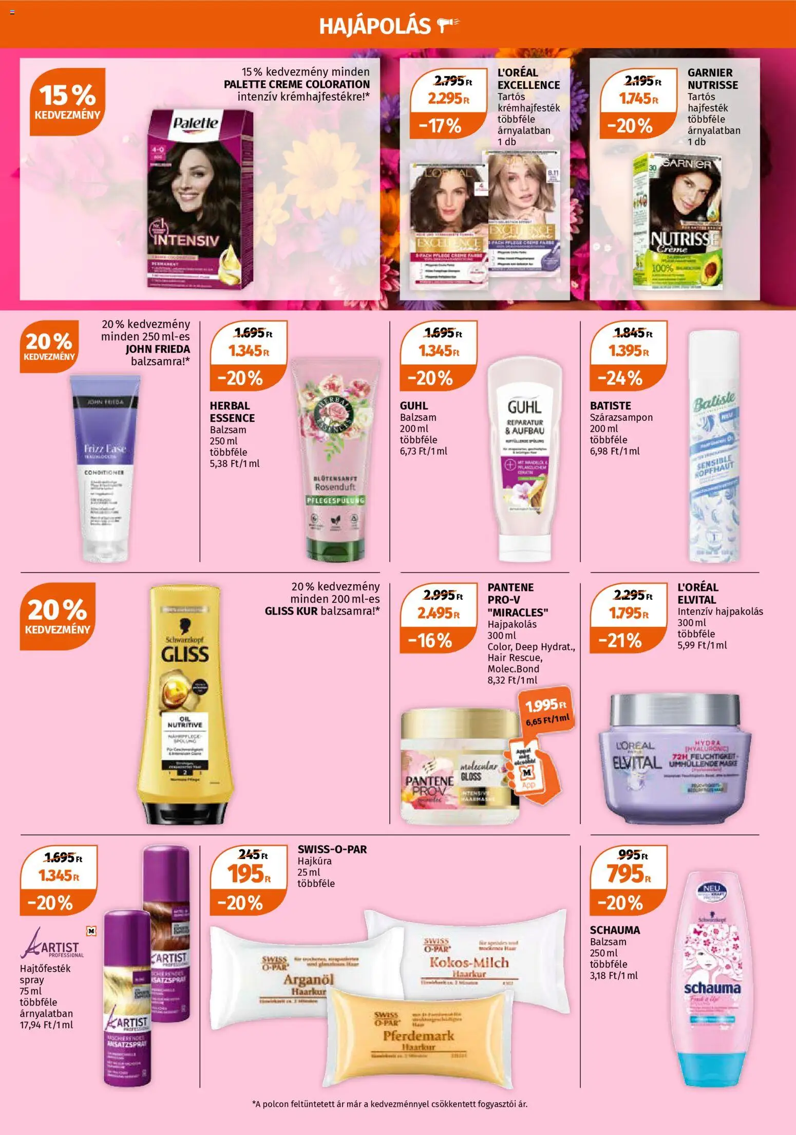 Müller akciós ujság - amely érvényes a következő dátumtól: 02.03.2026 | Oldal: 5 | Termékek: Hajpakolás, Hajfesték