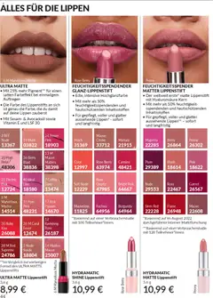AVON Katalog April 2026 ab 01.04.2026 gültig | Seite: 46 | Produkte: Coral, Lippenstift, Creme, Blush