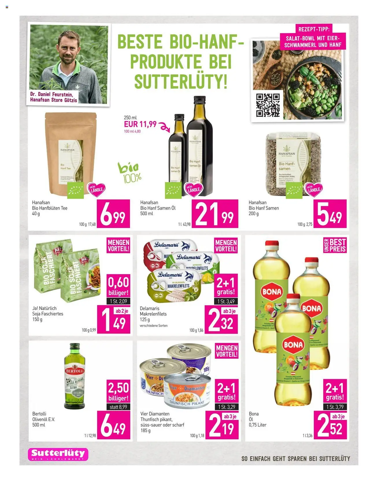 Sutterlüty Flugblatt gültig ab 18.09.2025 | Seite: 20 | Produkte: Zitrone, Eier, Öl, Tee