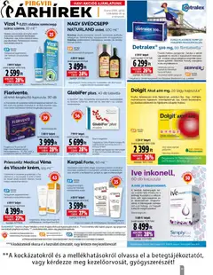 Pingvin Patika Magazin - amely érvényes a következő dátumtól: 01.04.2026 | Oldal: 11 | Termékek: Kurkuma