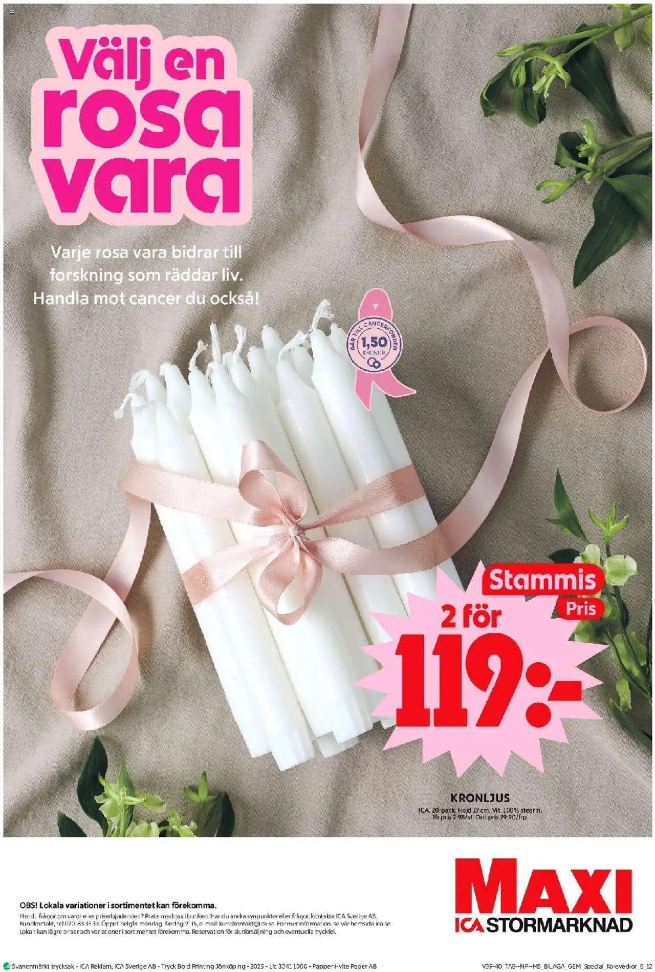 ICA Maxi reklamblad aktuell från 22.09.2025 | Sida: 32 | Produkter: Papper