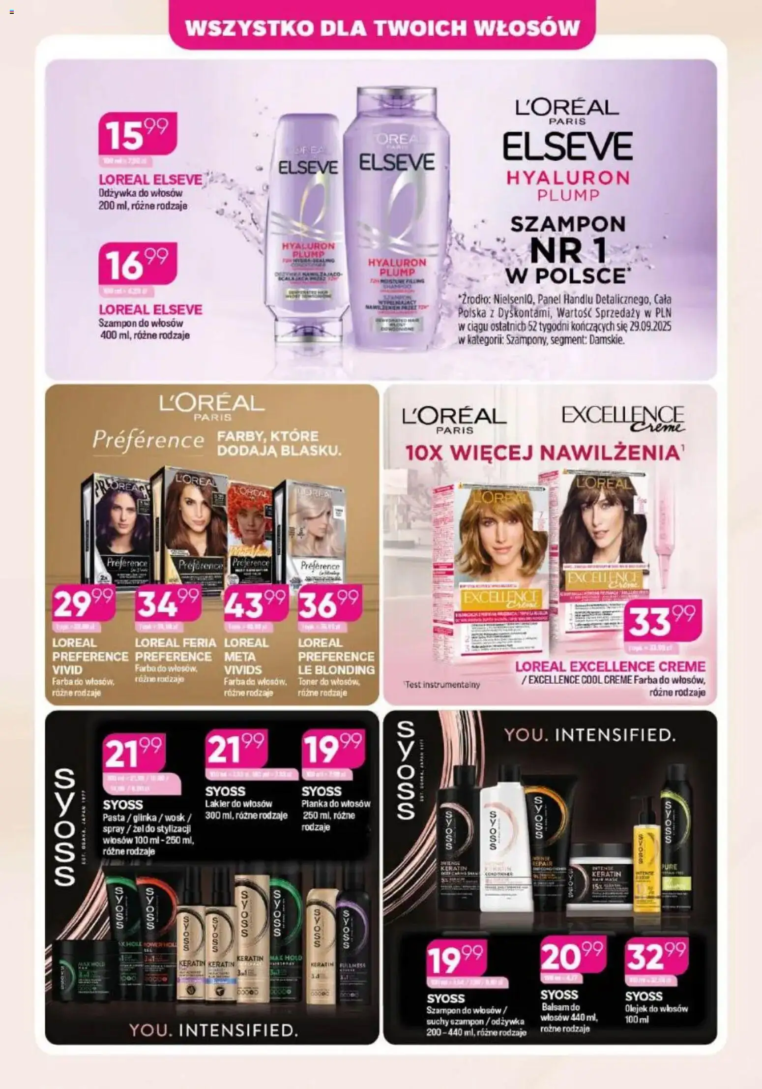 Koliber Gazetka od 12.01.2026 | Strona: 5 | Produkty: Toner, Szampon, Odżywka, Olejek do włosów