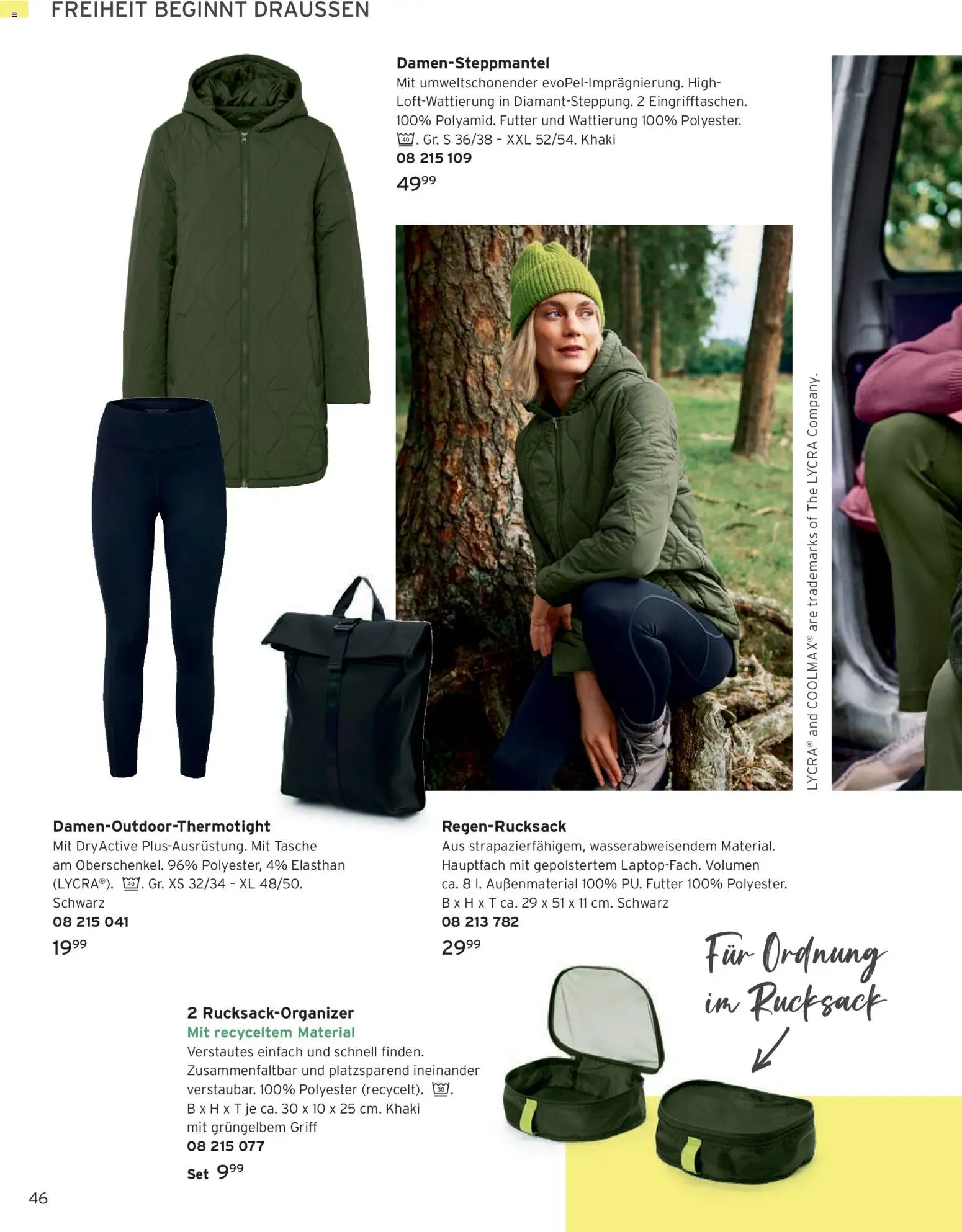 Prospekt Tchibo – gültig ab 01.01.2026 | Seite: 46 | Produkte: Tasche, Rucksack