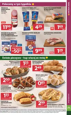 Pogląd oferty "Stokrotka Gazetka" - ważna od 29.01.2026 | Strona: 11 | Produkty: Stokrotka, Kabanosy, Boczek wędzony, Bułka