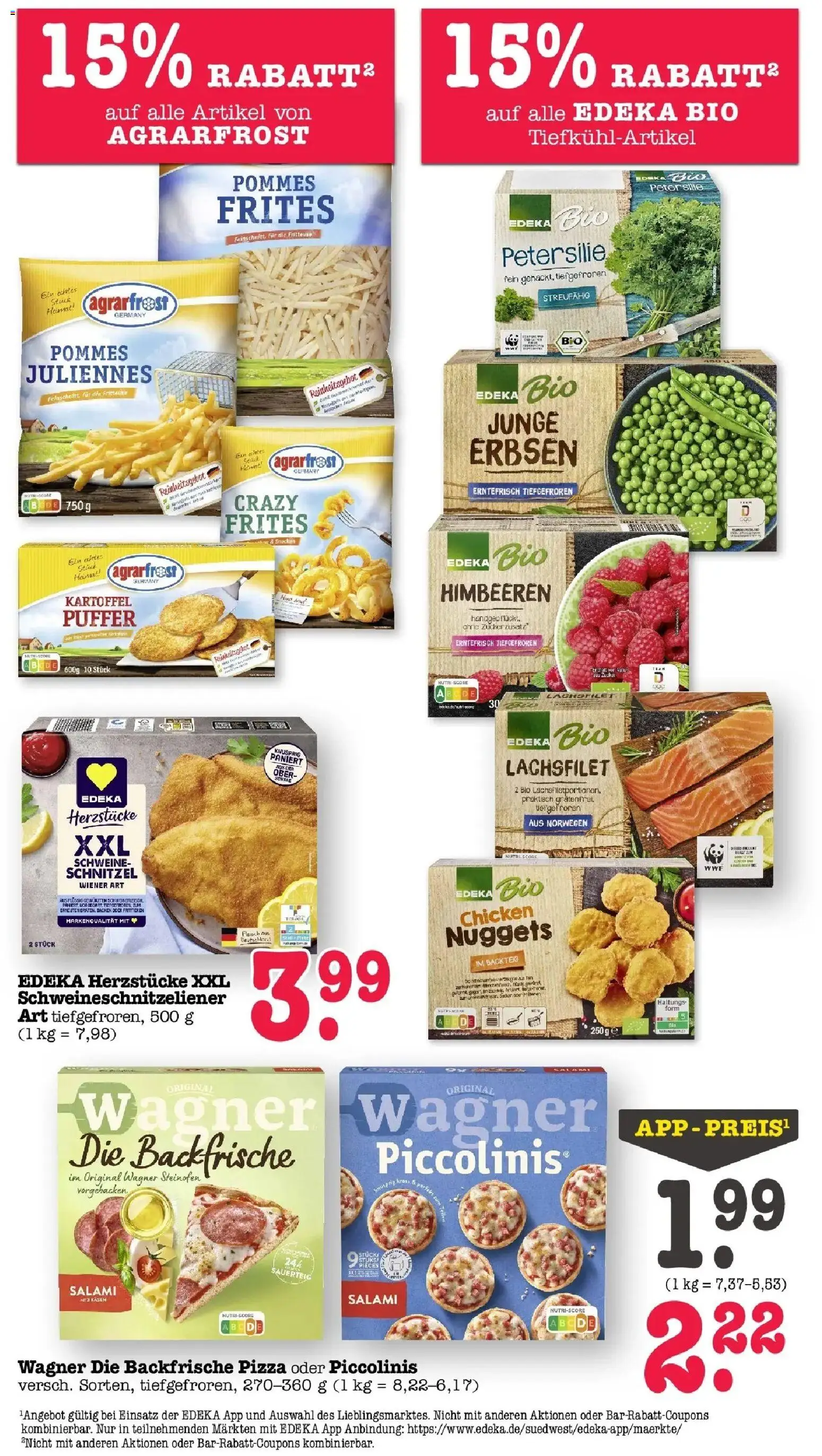 Edeka prospekt Offenbach	 – gültig ab 09.03.2026 | Seite: 30 | Produkte: Himbeeren, Piccolinis, Pizza, Erbsen