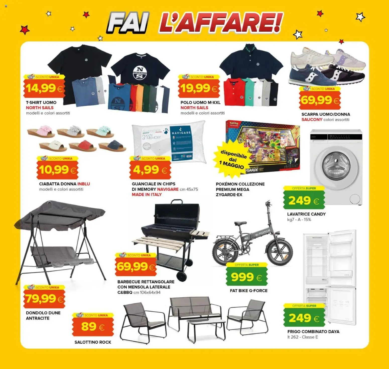 Volantino Oasi del 23.04.2026 | Pagina: 30 | Prodotti: Barbecue, Lavatrice, Polo, Mensola