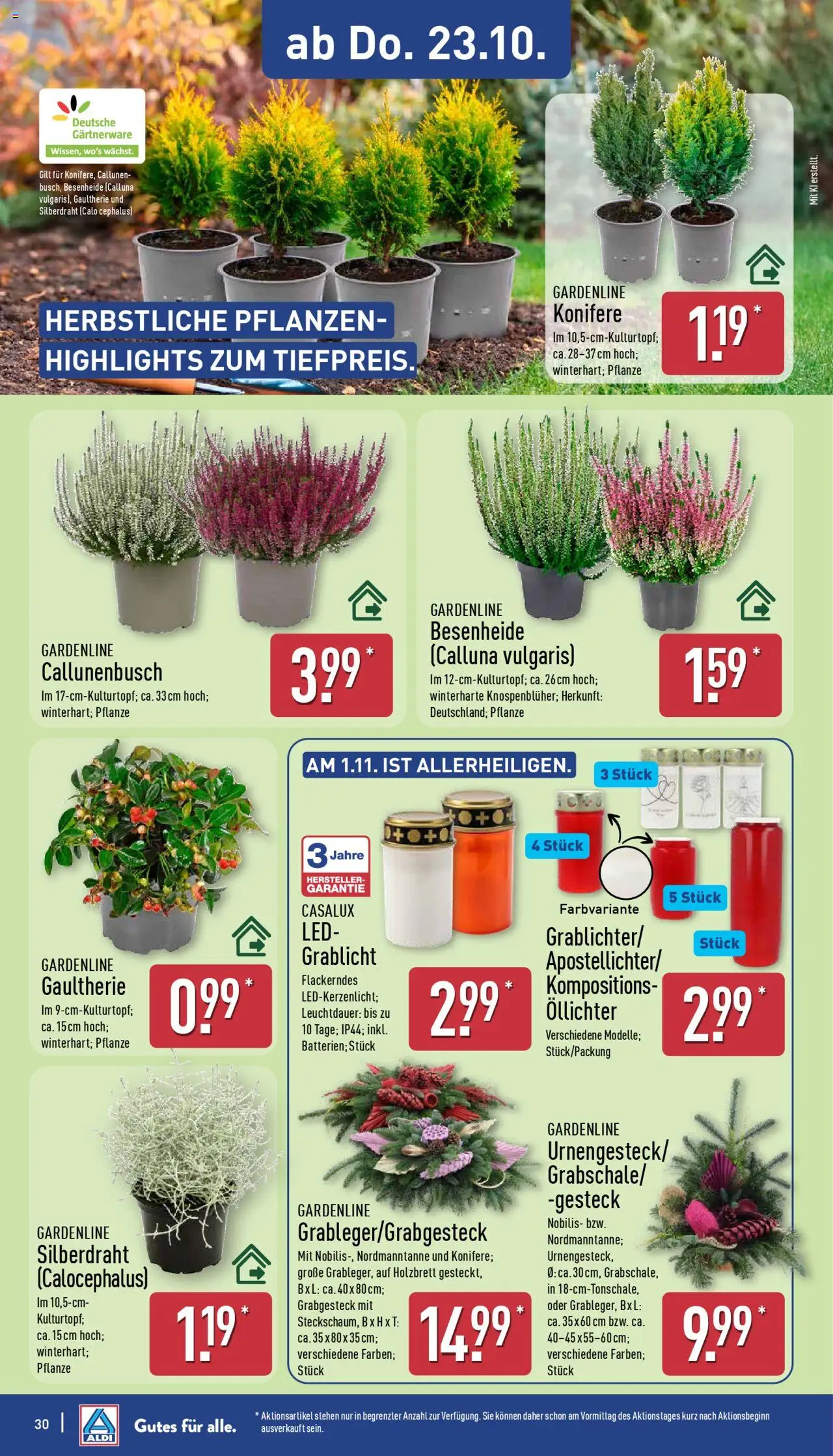 Aldi Prospekt 	 – gültig ab 20.10.2025 | Seite: 30