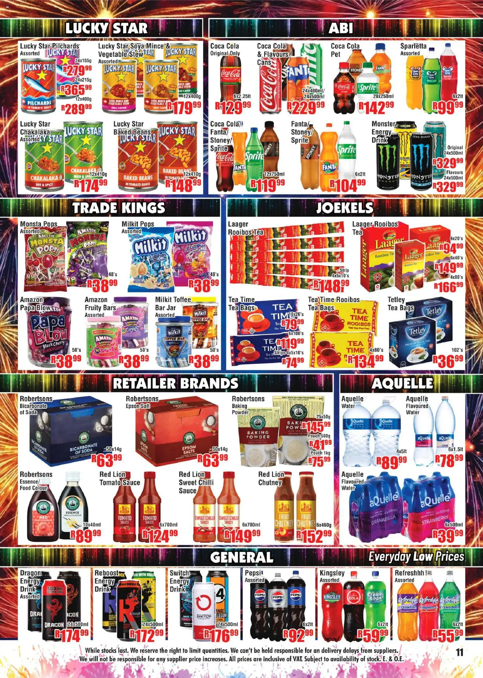 New Devland catalogue – valid from 01.01.2026 | Page: 11 | Products: Beans, Chutney, Switch, Fanta