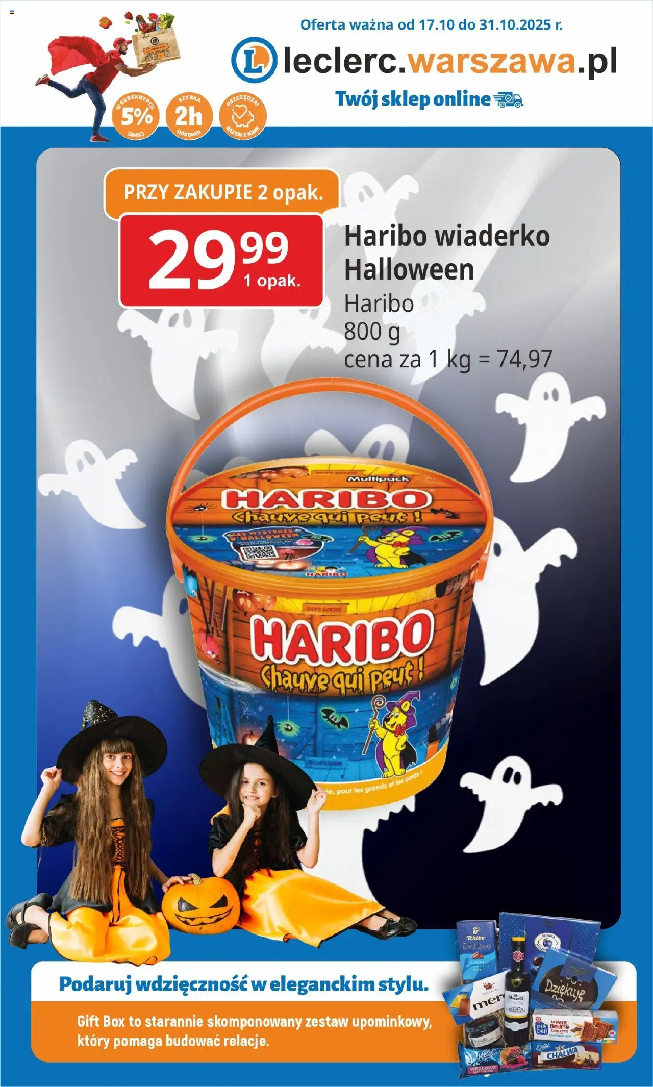 E.Leclerc Gazetka - Warszawa Ursynów od 17.10.2025 | Strona: 1 | Produkty: PC, Tchibo exclusive, Tchibo