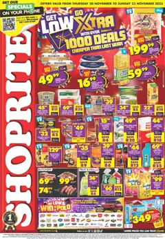 Shoprite specials catalogue – valid from 20.11.2025