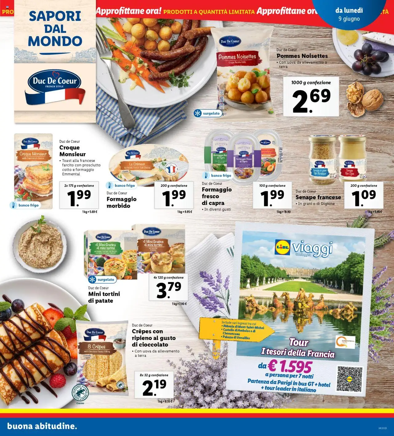 Volantino Lidl del 09.06.2025 | Pagina: 17 | Prodotti: Prosciutto Cotto, Prosciutto, Cacao, Senape