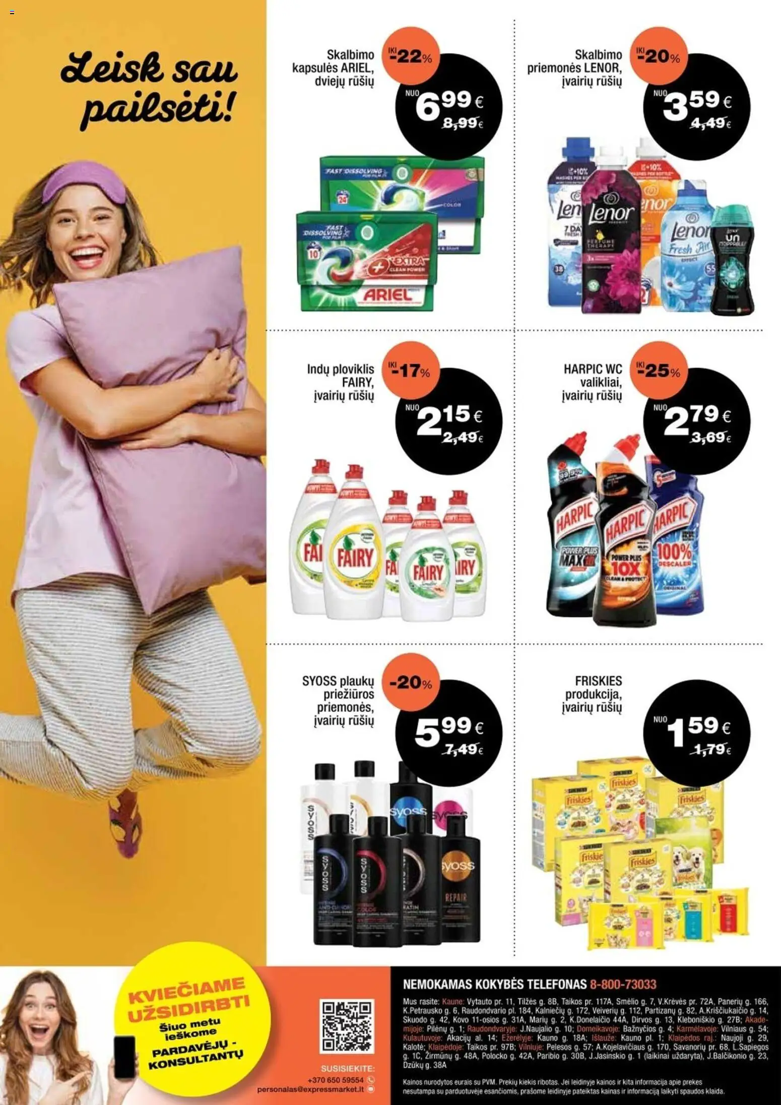 Express market akcijos nuo 15.02.2026 | Puslapis: 8 | Prekių: Telefonas, Wc, Ploviklis