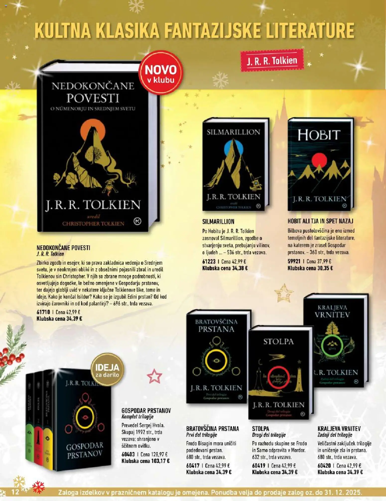 Novi Mladinska Knjiga katalog ponudbe – veljaven od 17.11.2025 | Stran: 12