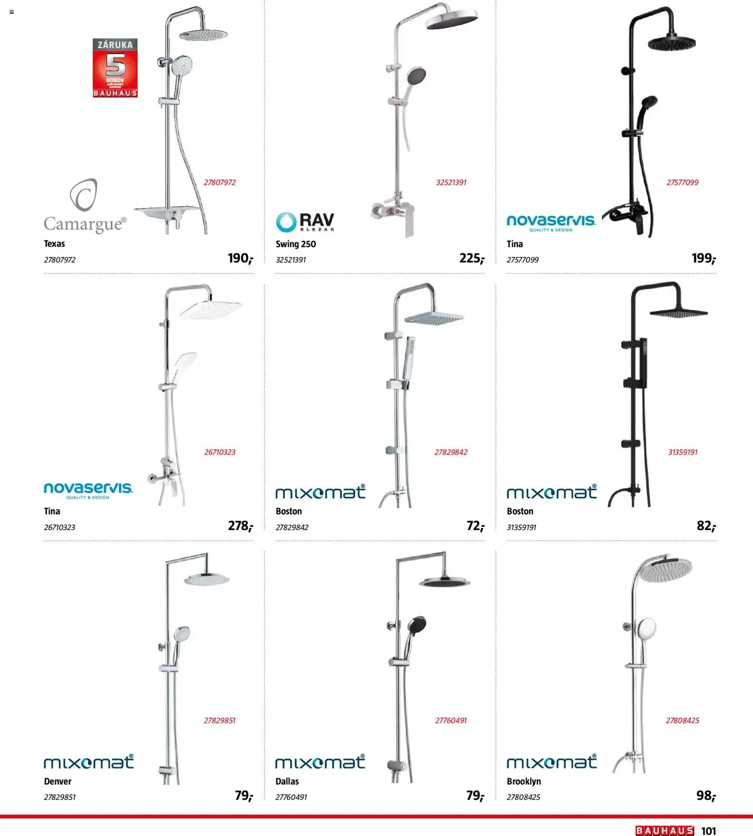Nové Bauhaus akcie – leták je platný od 15.12.2025 | Strana: 101