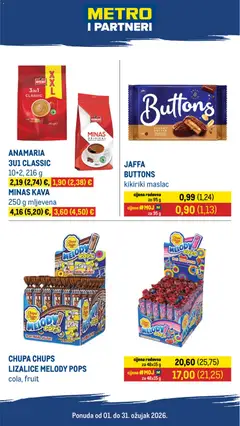 Metro - Metro i partneri - Pregled kataloga iz trgovine Metro, vrijedi od 01.03.2026