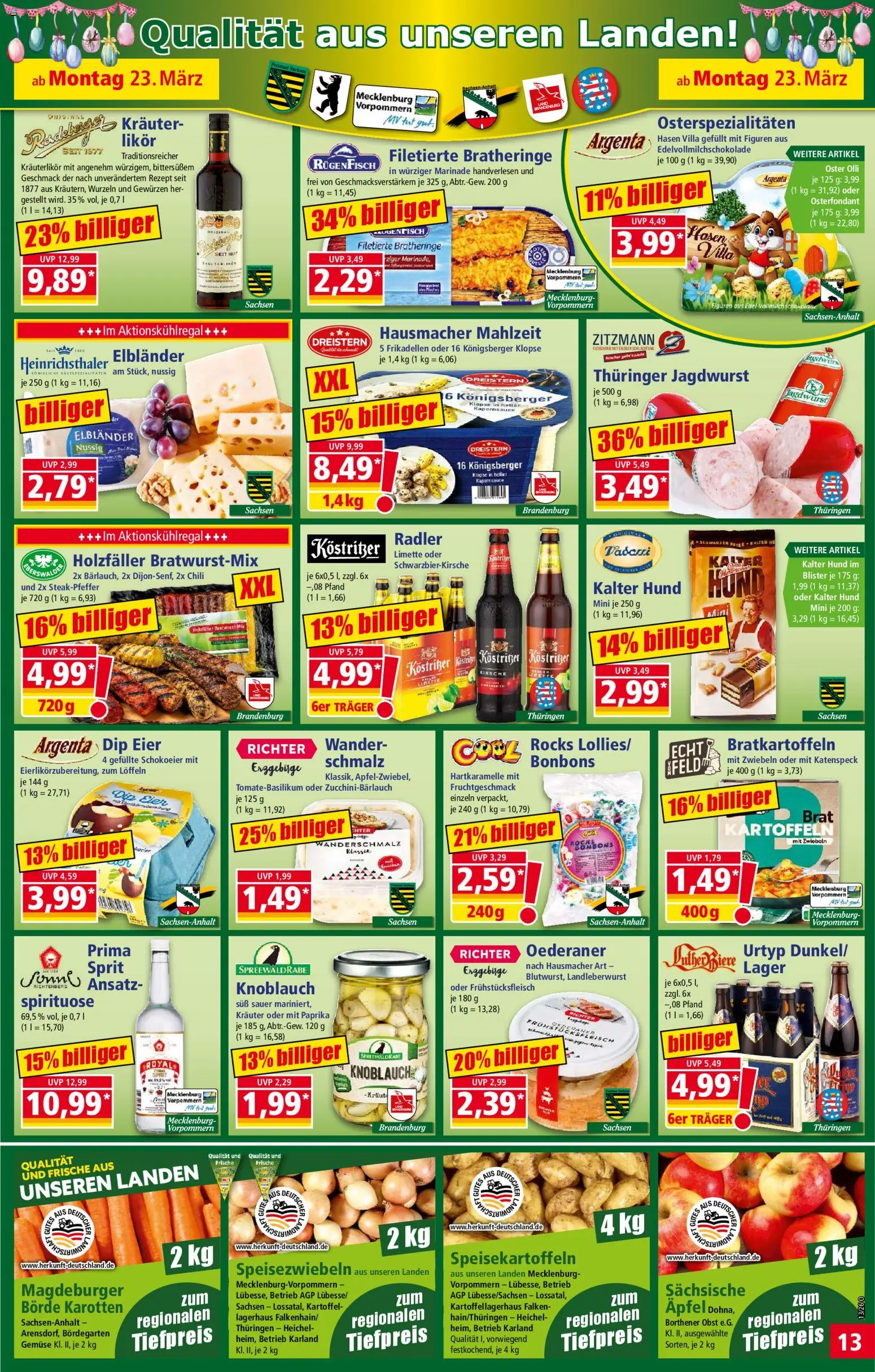 Norma Prospekt 	 – gültig ab 23.03.2026 | Seite: 13 | Produkte: Äpfel, Zwiebeln, Obst, Limette