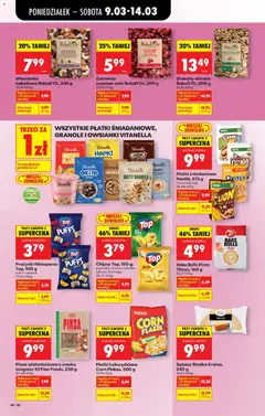 Pogląd oferty "Żurawina suszona cała BakaD'Or, 200 g, Żurawina suszona cała BakaD'Or, 200 g" - ważna od 09.03.2026 | Strona: 52 | Produkty: Płatki śniadaniowe, Płatki kukurydziane, Pizza, Pinsa