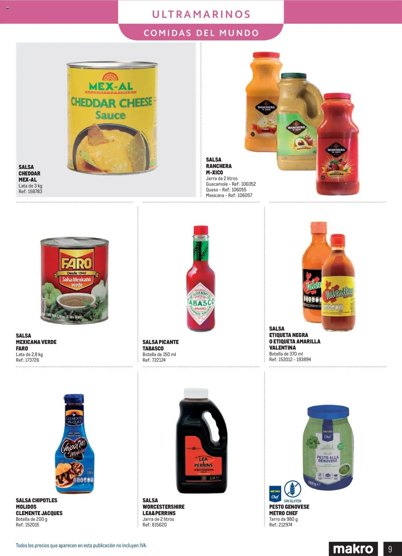 Makro - Despensa Prat │ válido desde el 11.06.2025 | Página: 9 | Productos: Queso, Guacamole