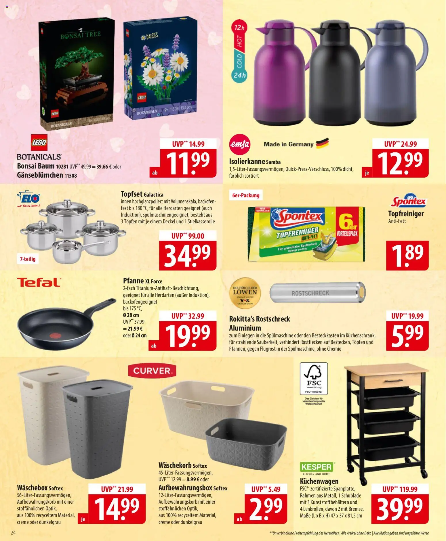 Famila Prospekt 	 – gültig ab 09.02.2026 | Seite: 24 | Produkte: Creme, Backofen