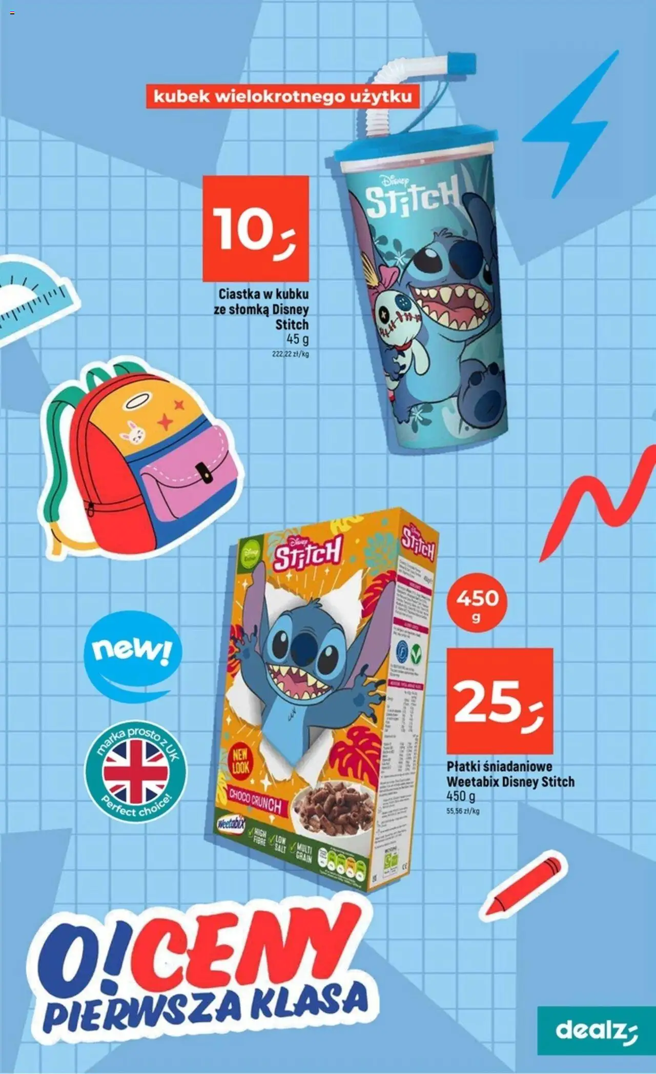 Dealz Gazetka od 21.08.2025 | Strona: 35 | Produkty: Płatki śniadaniowe, Płatki, Ciastka