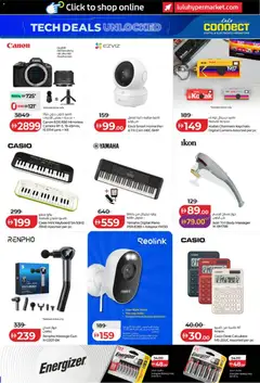 Preview of Lulu Hypermarket Tech Deals Unlocked valid from 11.04.2026 | Page: 17 | Products: Leivänpaahdin, Kildevand, BH