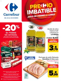 Vista previa Carrefour folleto válido desde el 23.01.2026