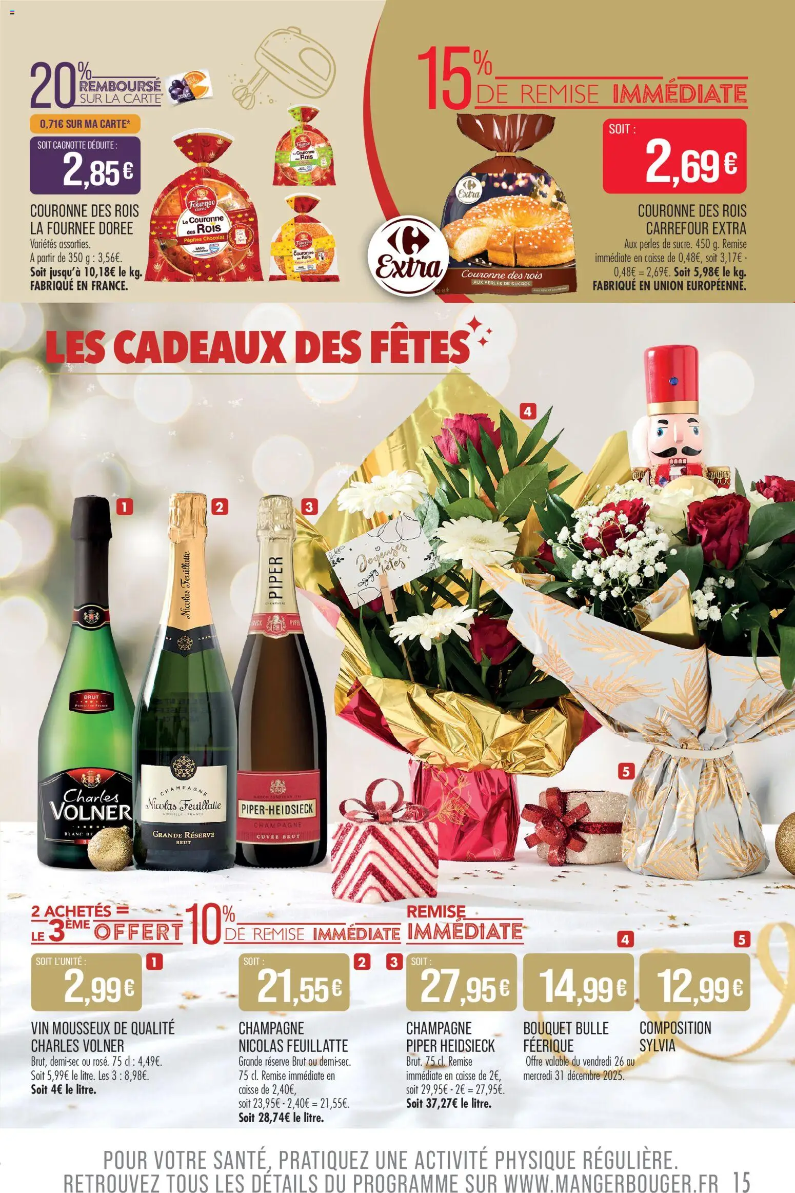 {H1} | Page: 15 | Produits: Vin mousseux, Champagne, Chocolat, Vin