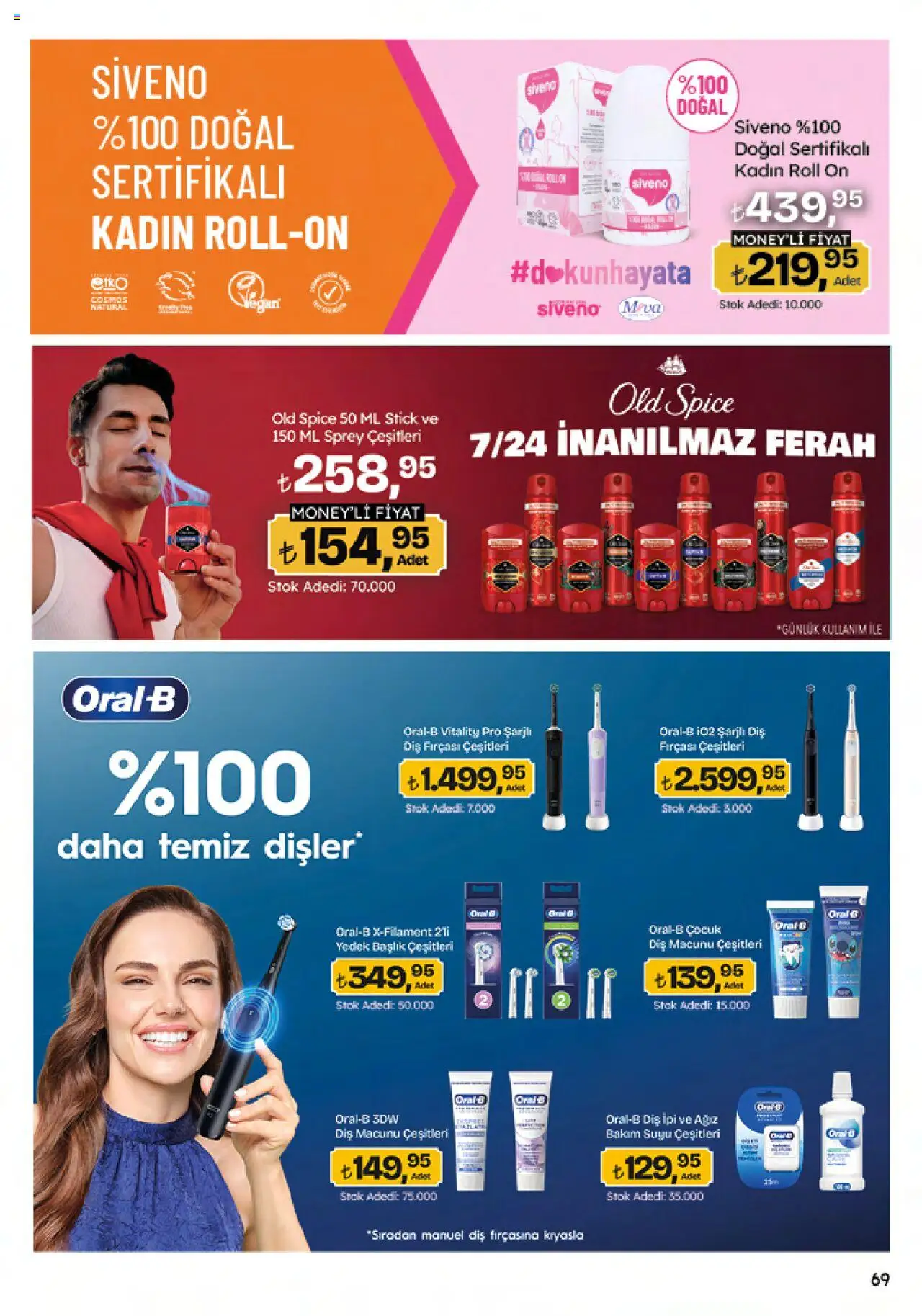 Migros Katalog - Migroskop - 09.10.2025 tarihinden itibaren geçerlidir | Sayfa: 69 | Ürünler: Diş macunu, Diş fırçası