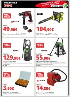 Volantino Brico io del 09.09.2025 | Pagina: 7 | Prodotti: Pellet, Compressore, Stufa, Batteria