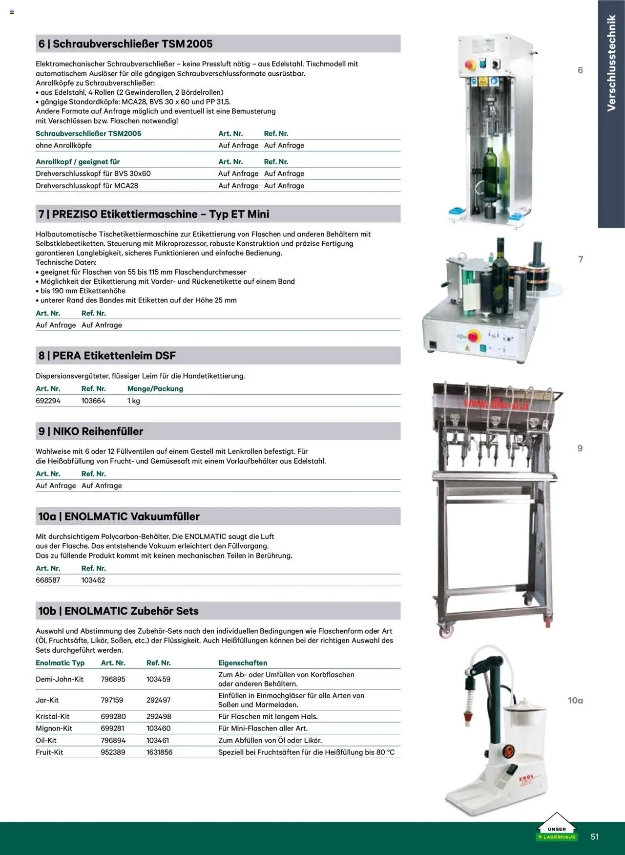 Lagerhaus Katalog Most & Saft gültig ab 25.06.2025 | Seite: 51 | Produkte: Öl