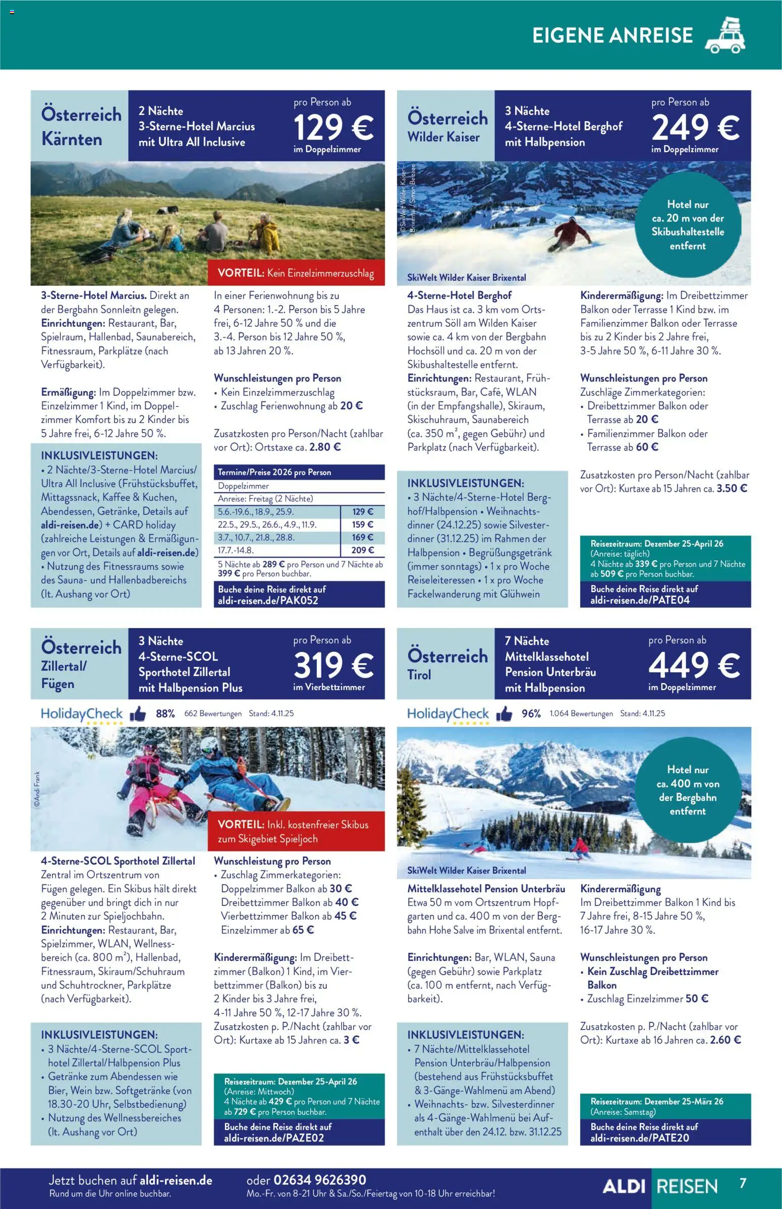 Aldi Reisen Prospekt 	 – gültig ab 01.12.2025 | Seite: 7