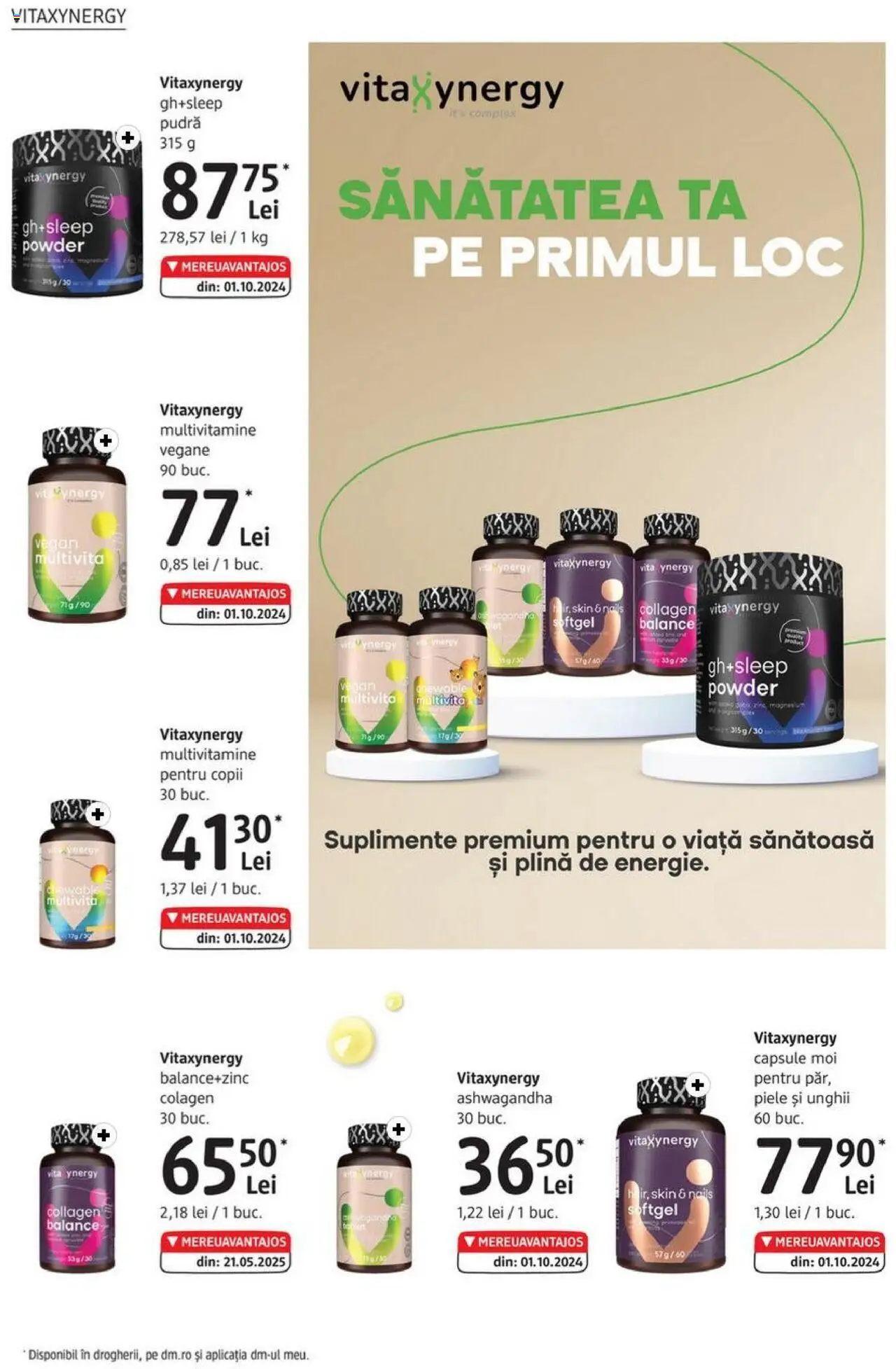 Catalog DM drogeriemarkt – valabil de la 31.07.2025 | Pagină: 8 | Produse: Mop, Pudră, Vin