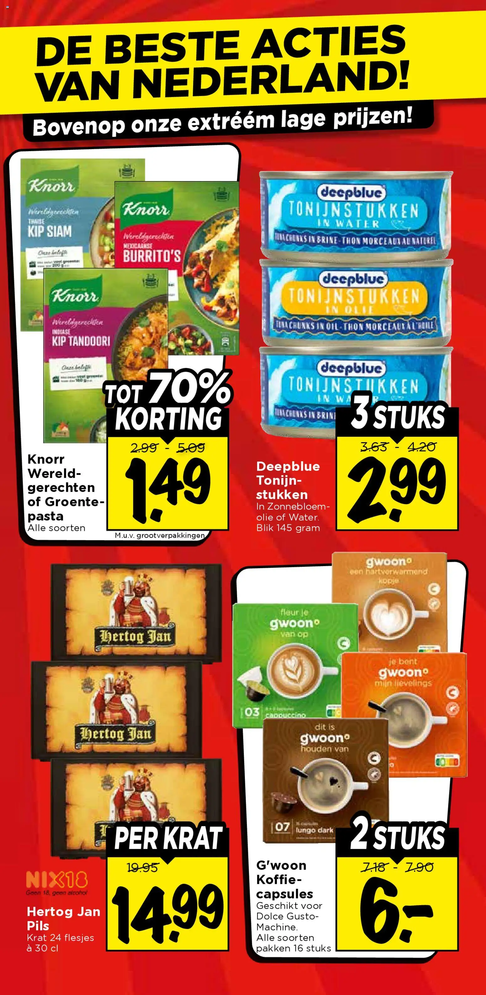 {H1} | Pagina: 12 | Producten: Koffie, Pasta, Tonijn, Festék