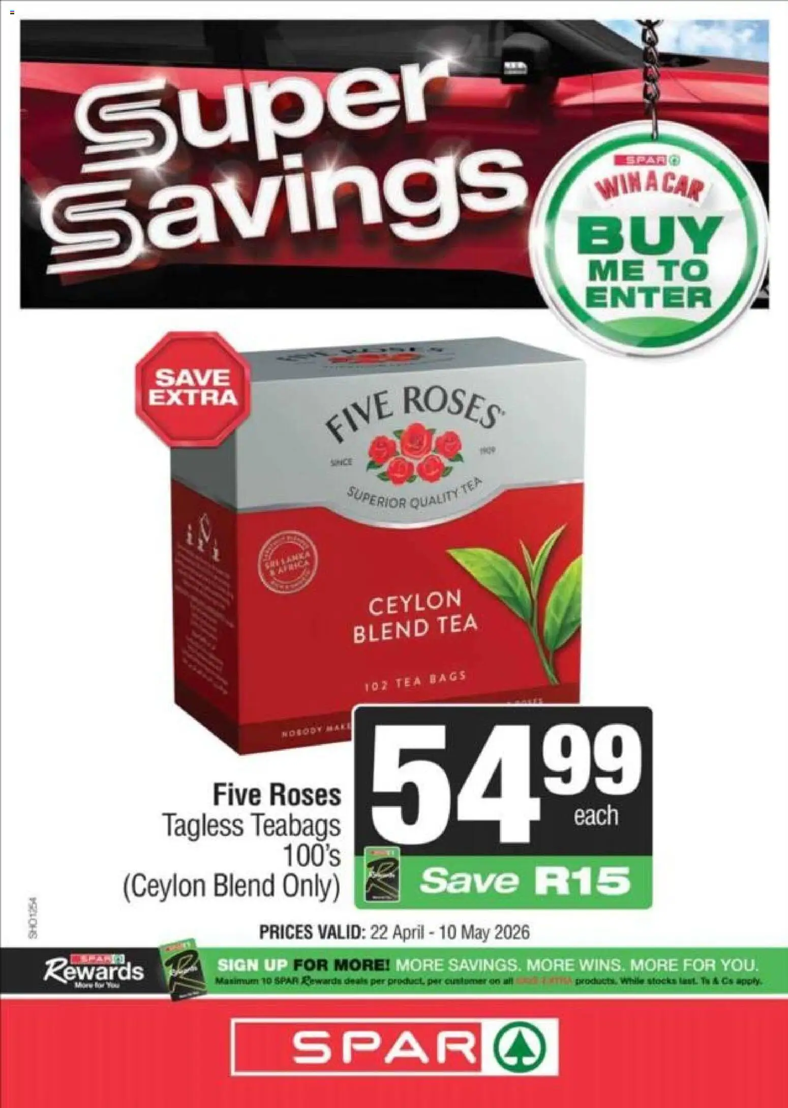 New Spar catalogue – valid from 22.04.2026 | Page: 4 | Products: Tea