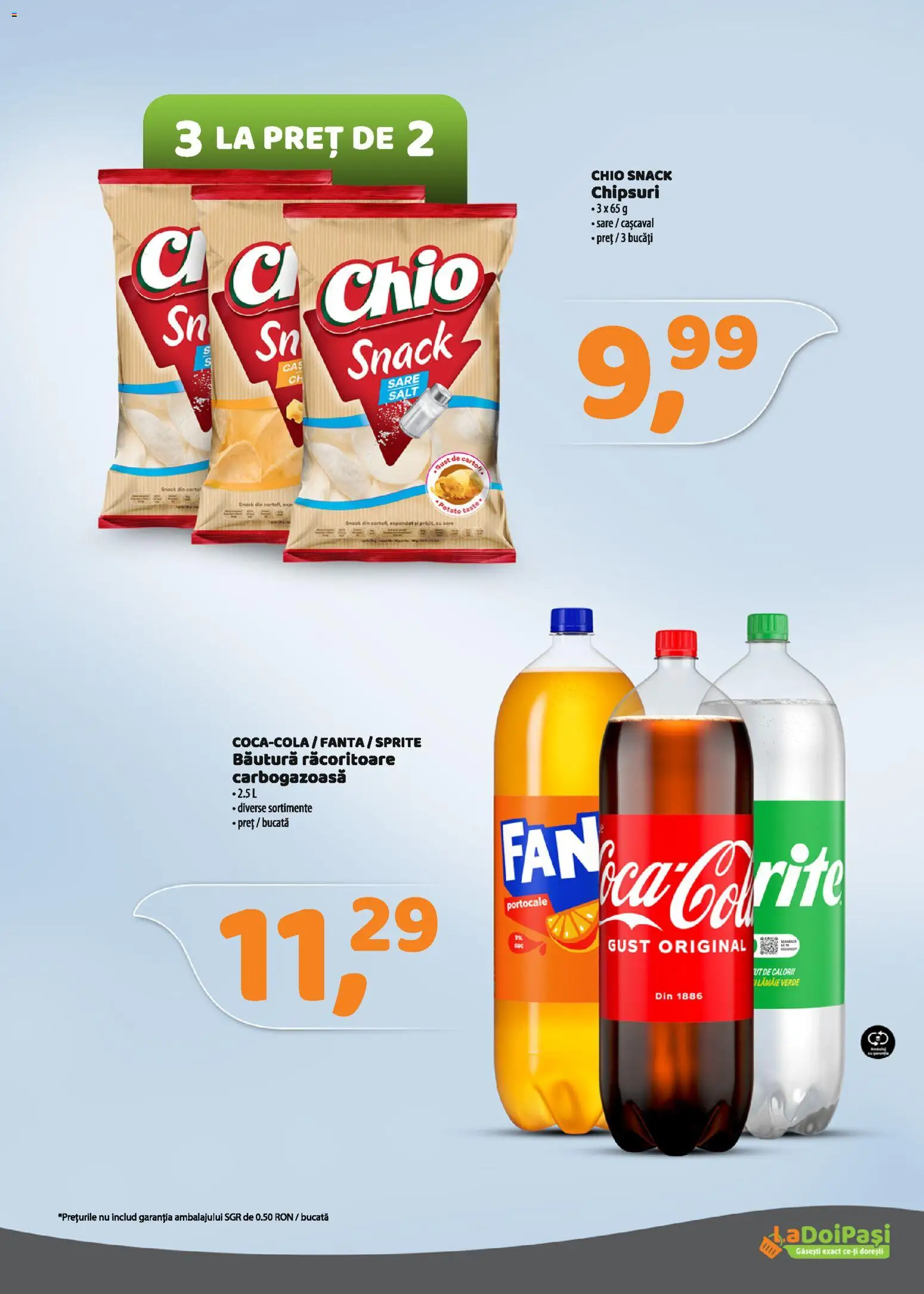 Noul catalog LaDoiPași – valabil de la 16.03.2026 | Pagină: 8 | Produse: Cașcaval, Portocale, Chipsuri, Lămâie