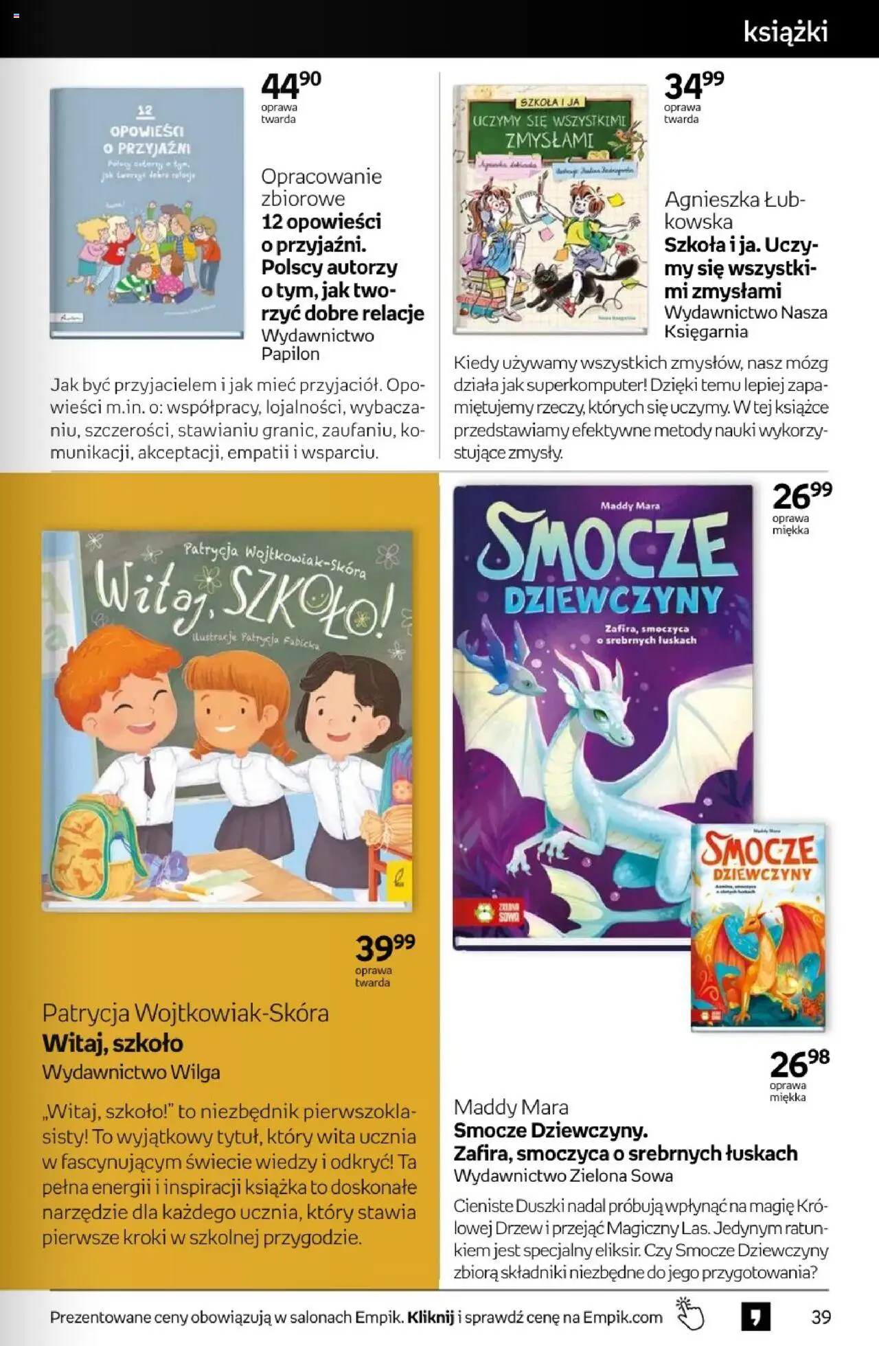 Empik promocje - Tom kultury Książki od 13.08.2025 | Strona: 39 | Produkty: Książki