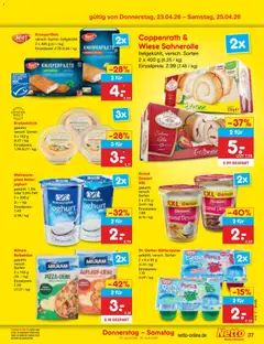 Netto Marken-Discount Prospekt 	 ab 20.04.2026 gültig | Seite: 53 | Produkte: Joghurt, Milram, Zitrone, Reibekase
