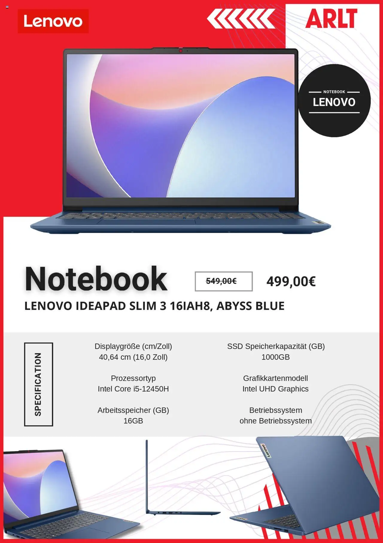 ARLT Computer Prospekt 	 - gültig ab dem 05.08.2025 | Seite: 6 | Produkte: Lenovo, Notebook