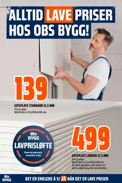 Forhåndsvisning av Obs Bygg kundeavis gyldig fra 15.03.2026 | Side: 11 | Produkter: Plate