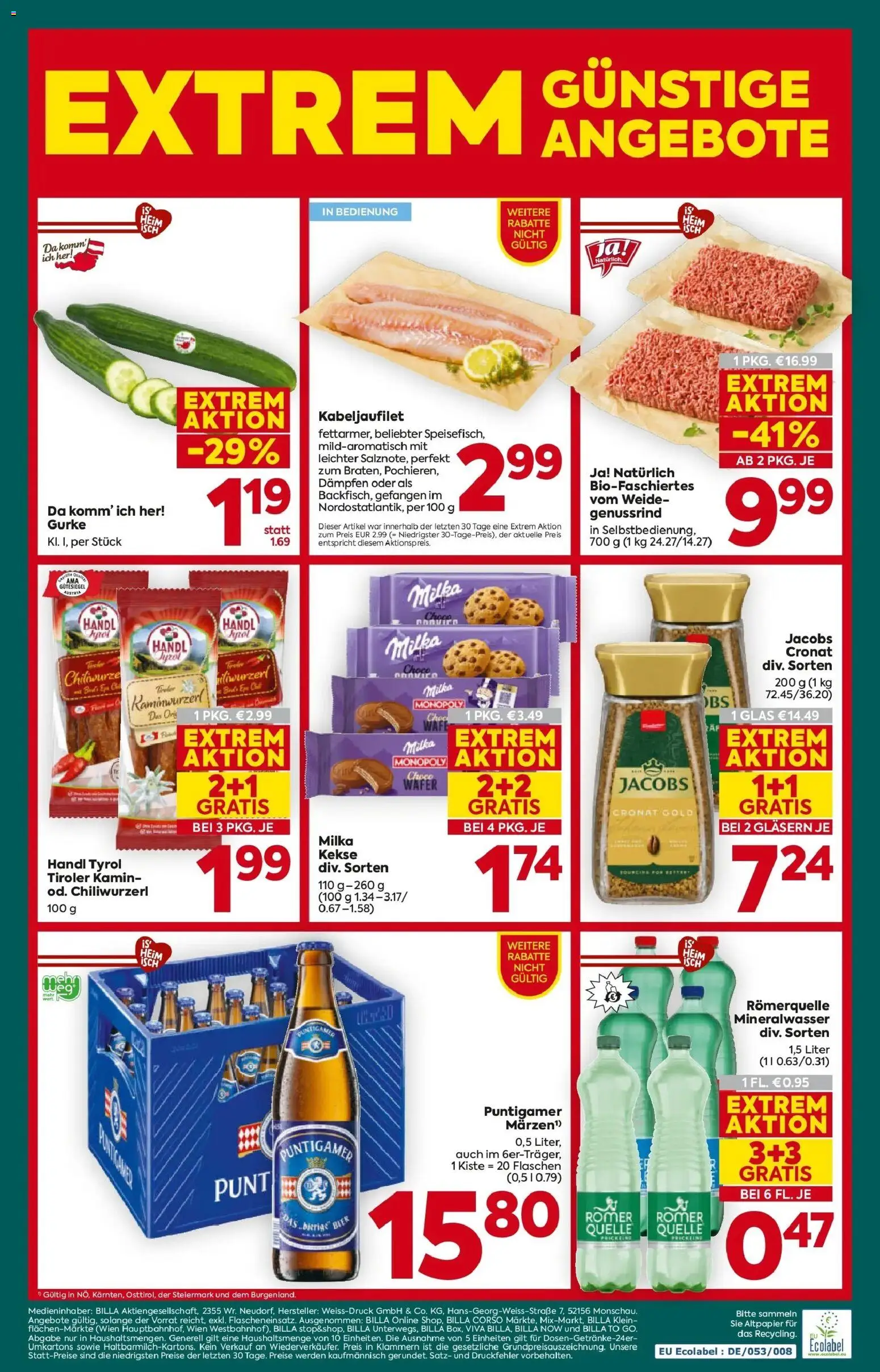 Billa Plus Flugblatt - Steiermark gültig ab 16.04.2026 | Seite: 16 | Produkte: Kekse