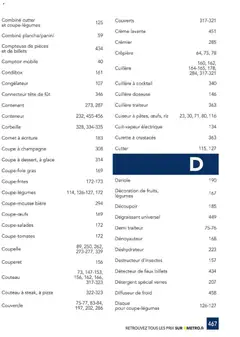 METRO - Prévisualisation de METRO - CHR Équipement valide à partir de 01.01.2025 | Page: 467 | Produits: Couteau, Congélateur, Crêpière, Pizza