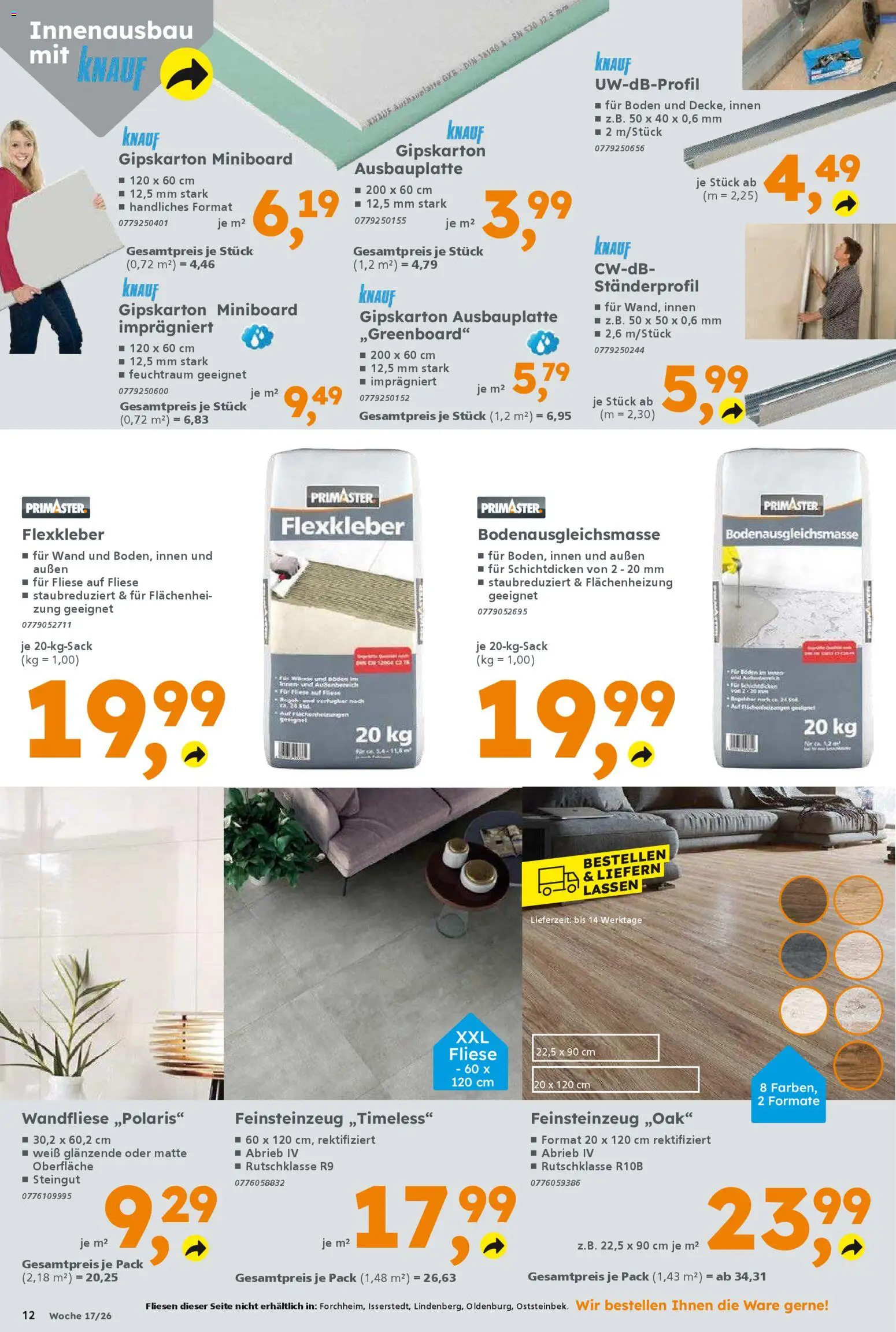 Globus Baumarkt Prospekt Dietzenbach	 – gültig ab 20.04.2026 | Seite: 12