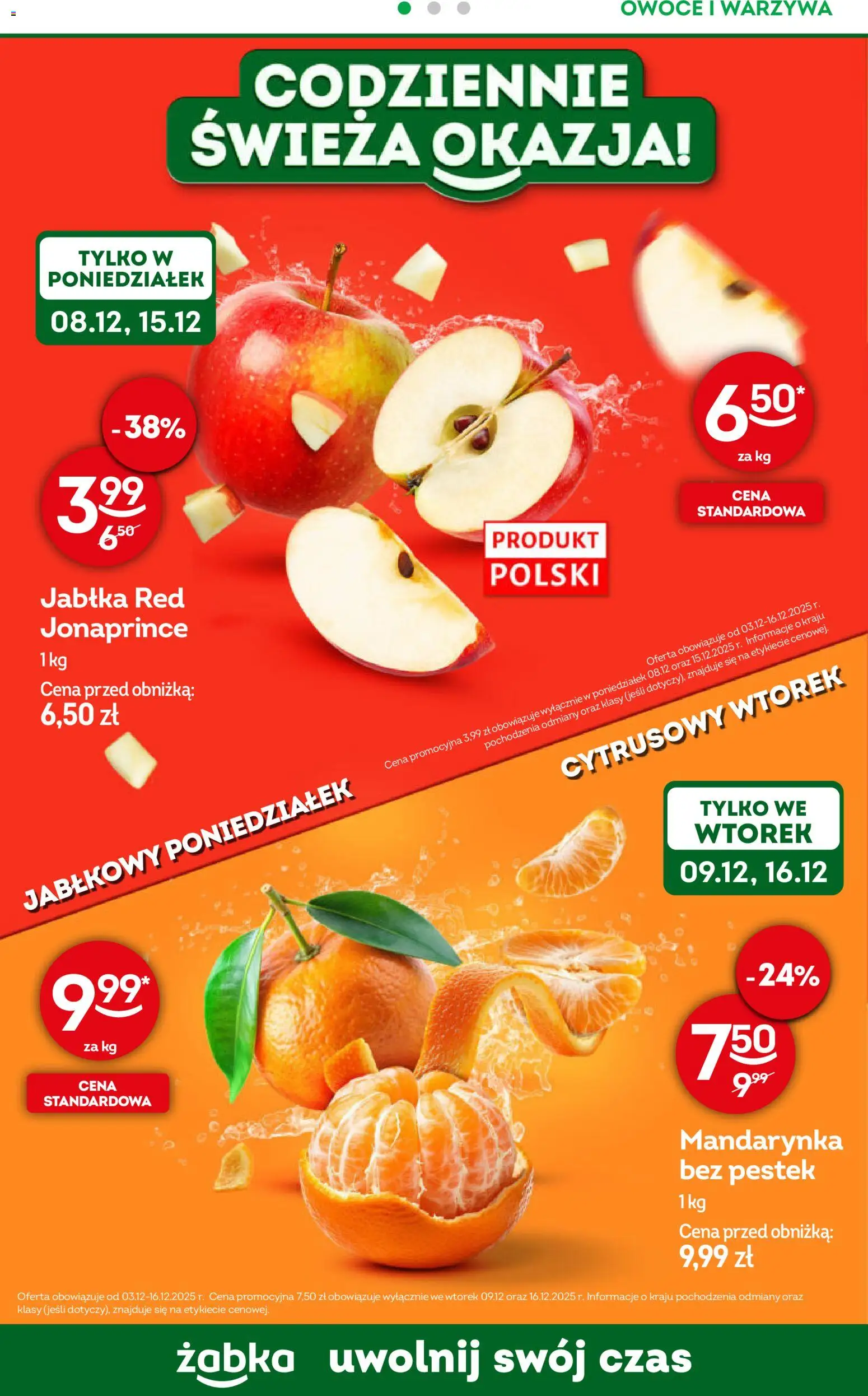 Żabka Gazetka - Codzienne produkty od 03.12.2025 | Strona: 12