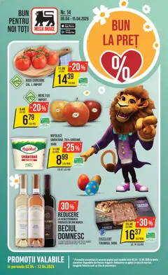 Ofertele Mega Image valabile de la 09.04.2026