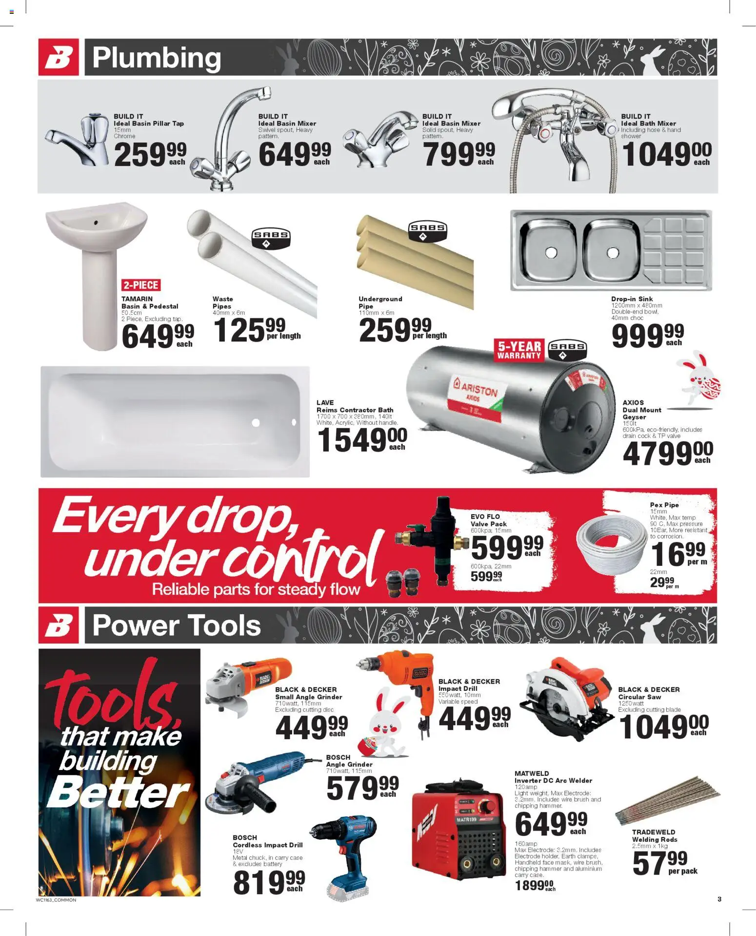 New Build It catalogue – valid from 25.03.2026 | Page: 3