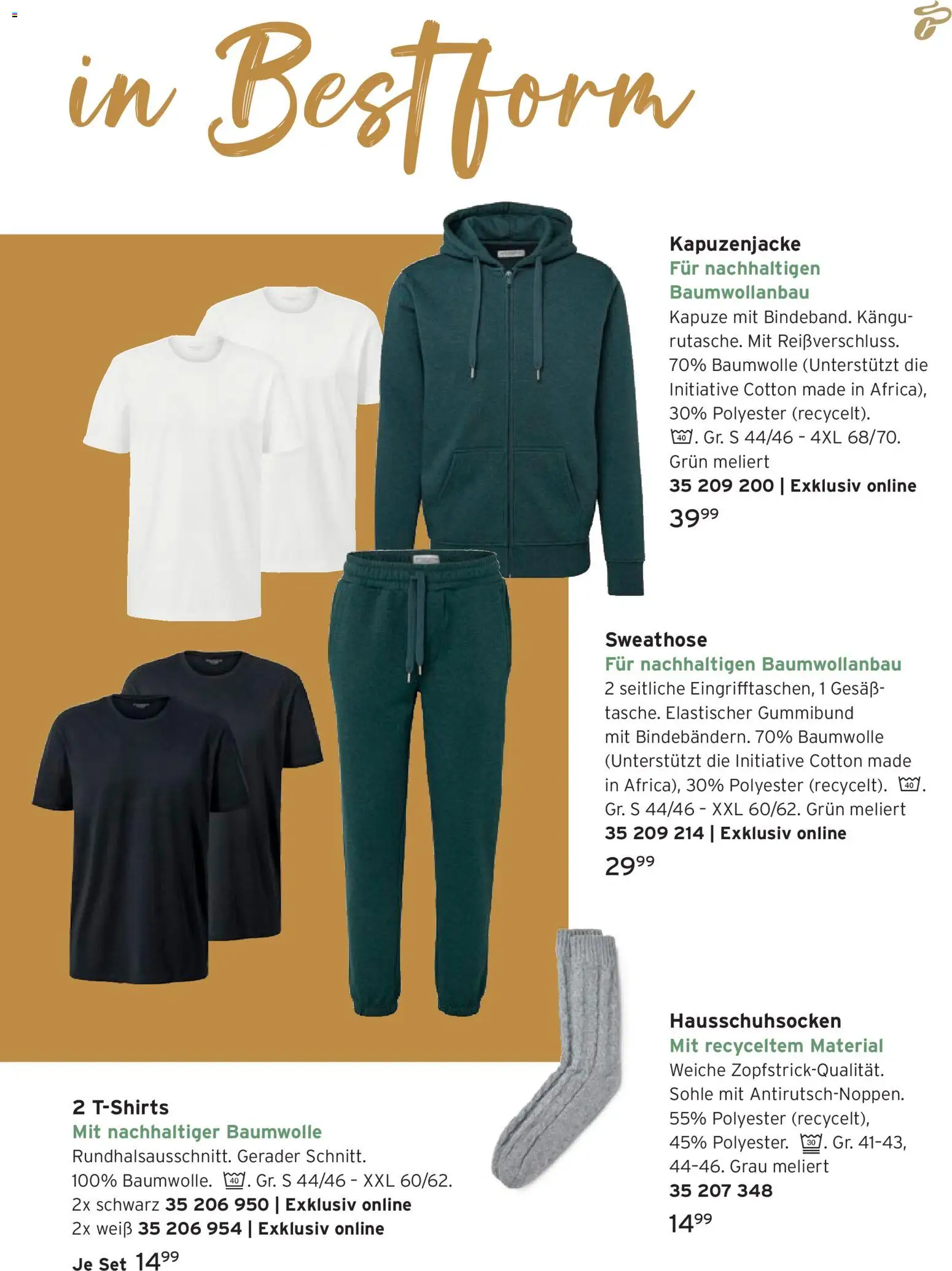 Prospekt Tchibo Kuschelfreude – gültig ab 12.11.2025 | Seite: 35 | Produkte: Sweathose